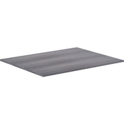 Lorell Revelance Conference Rectangular Tabletop - 1" Height x 59.9" Width x 47.3" Depth x 1" Thickness - Material: Laminate - Finish: Weathered Charcoal - 1 Each