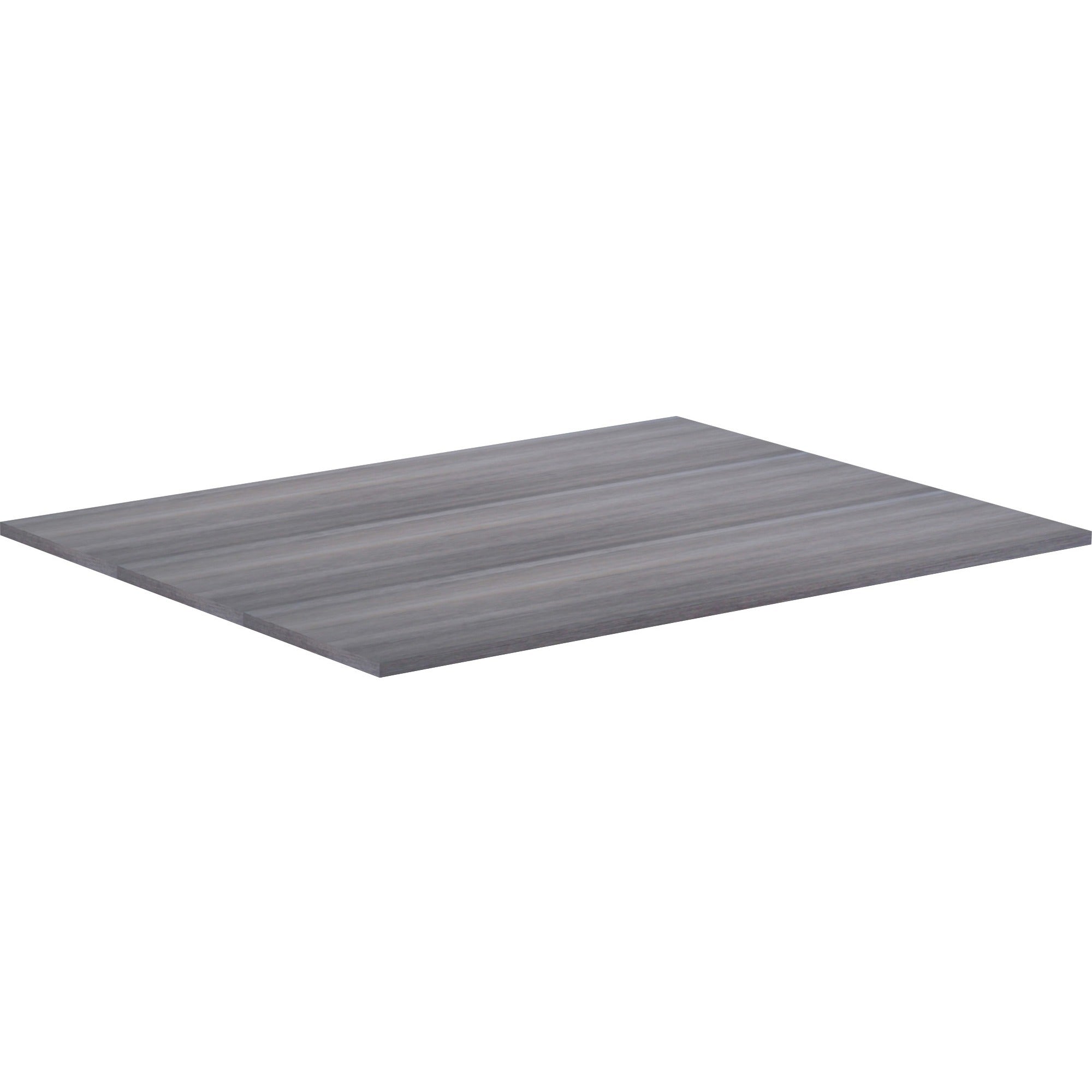 Lorell Revelance Conference Rectangular Tabletop - 1" Height x 59.9" Width x 47.3" Depth x 1" Thickness - Material: Laminate - Finish: Weathered Charcoal - 1 Each