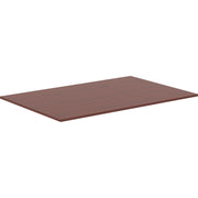 Lorell Revelance Conference Rectangular Tabletop - 1" Height x 71.6" Width x 47.3" Depth x 1" Thickness - Material: Laminate - Finish: Mahogany - 1 Each