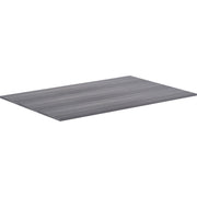 Lorell Revelance Conference Rectangular Tabletop - 1" Height x 71.6" Width x 47.3" Depth x 1" Thickness - Material: Laminate - Finish: Weathered Charcoal - 1 Each