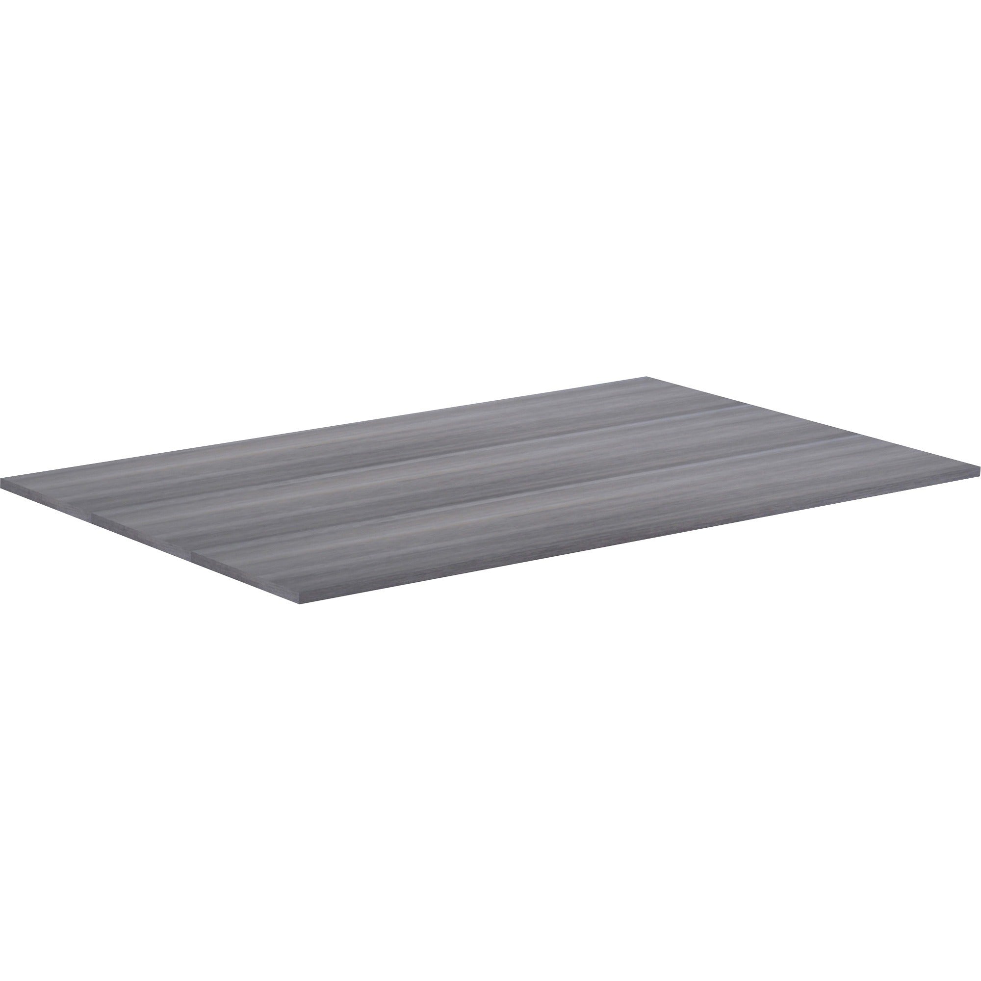 Lorell Revelance Conference Rectangular Tabletop - 1" Height x 71.6" Width x 47.3" Depth x 1" Thickness - Material: Laminate - Finish: Weathered Charcoal - 1 Each