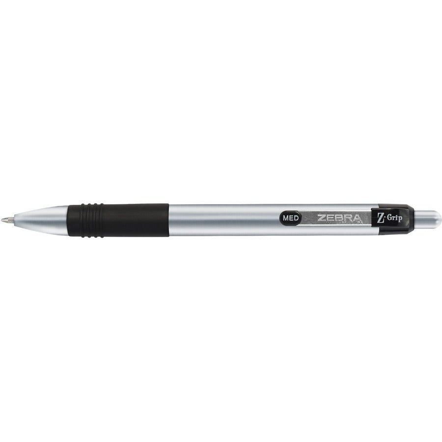 1 mm Bold Pen Point - Retractable - Black Ink - Gel-based - 1 Dozen