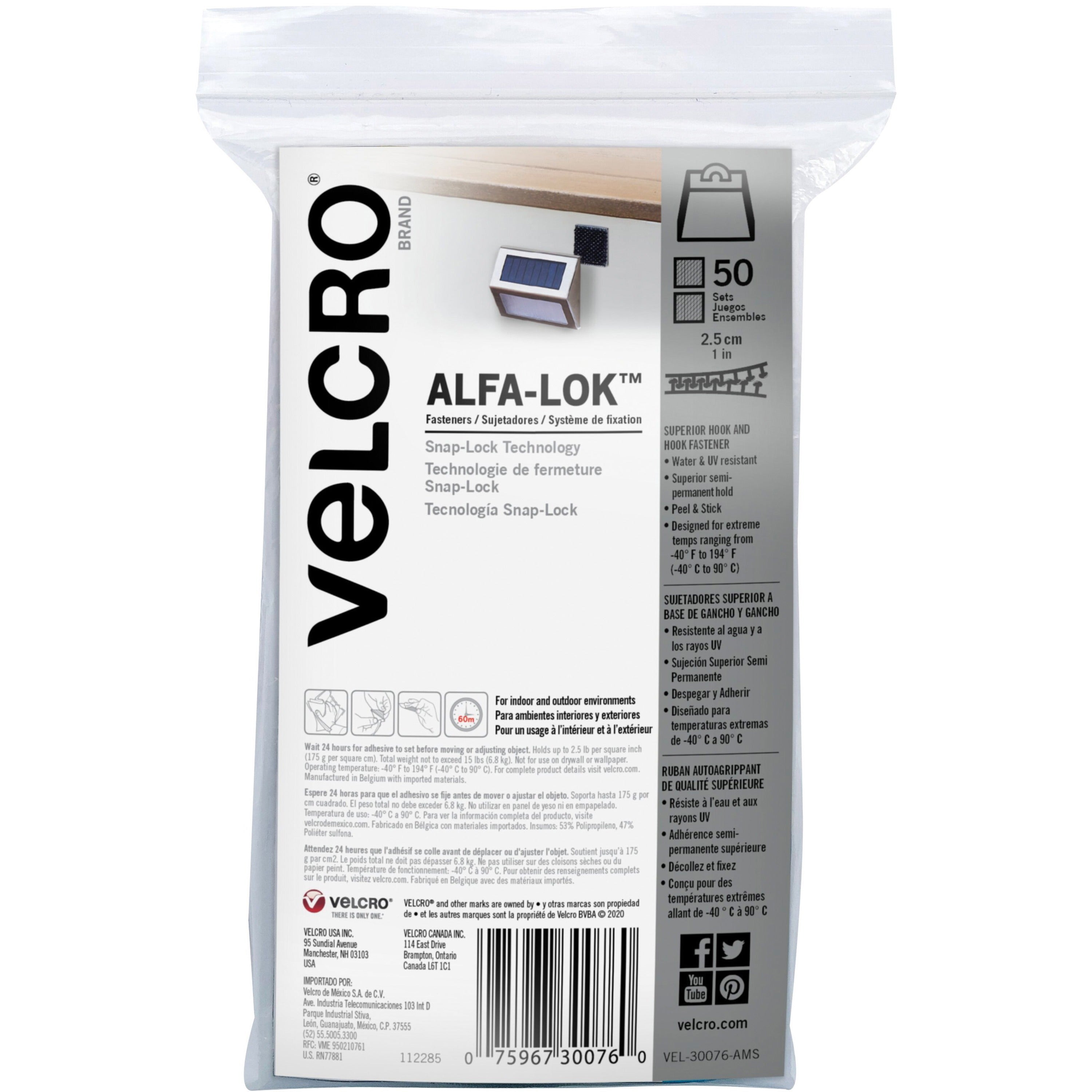 VELCRO&reg; Alfa-Lok Fasteners