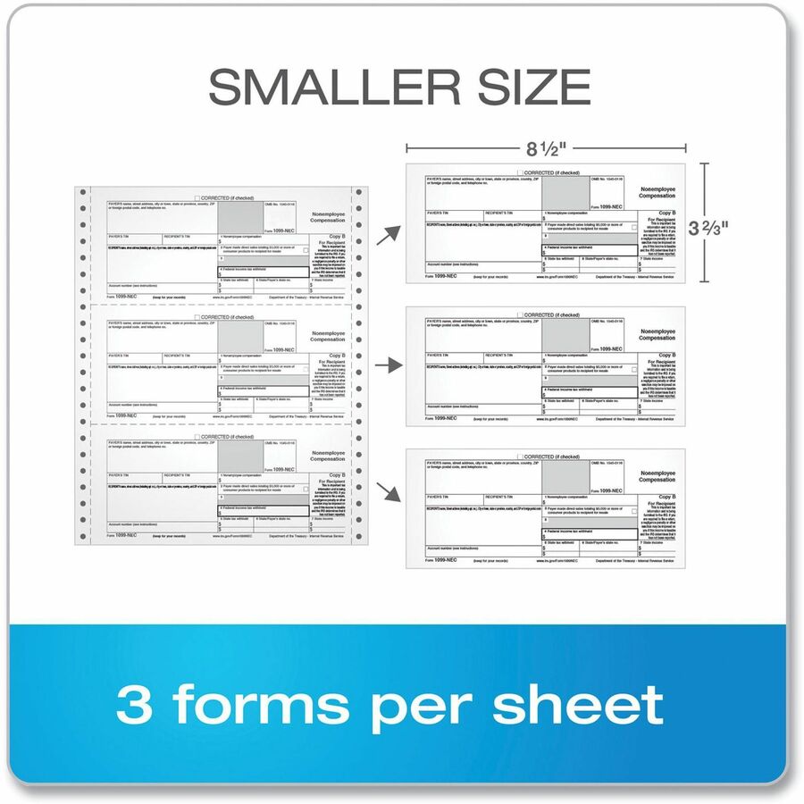 4 Part - White - 24 / Pack
