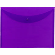 Smead Letter Filing Envelope - 8 1/2" x 11" - Purple - 10 / Box