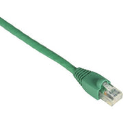 Black Box GigaTrue Cat6 UTP Patch Network Cable, 10 ft, RJ-45 Male/Male, 24 AWG, 1 Gbit/s, Gold Plated Contacts, Snagless Boot, Green, 1 Each