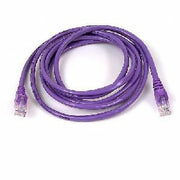 Belkin RJ45 CAT-5e Patch Cable, Snagless Molded Purple 01