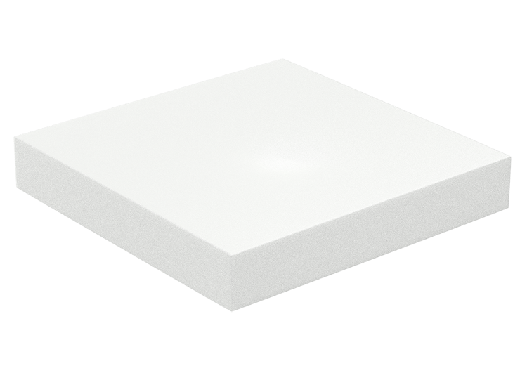 Ever-Soft Foam Cushion, 16" x 16" x 3", Single, 1 Quantity per Box (Image for Reference Only – May Not Reflect Exact Size)