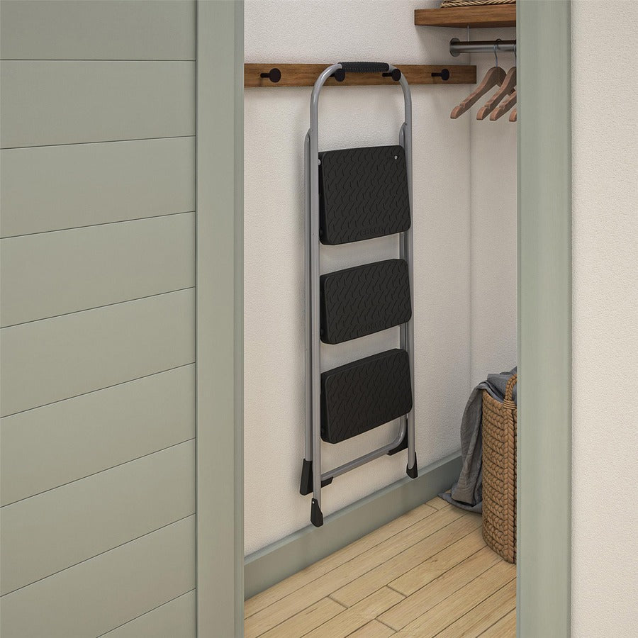 3 Step - 200 lb Load Capacity52.8" Height - Black, Platinum