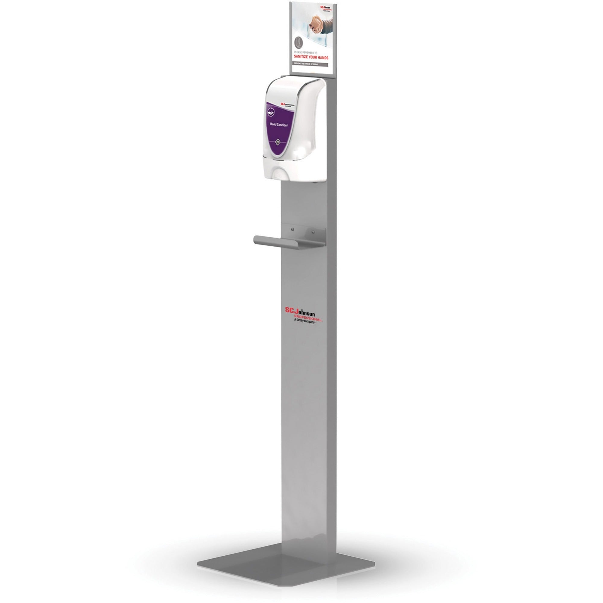 Automatic - Touch-free, Sturdy, Durable, Wear Resistant, Tear Resistant - Silver - 1 Each