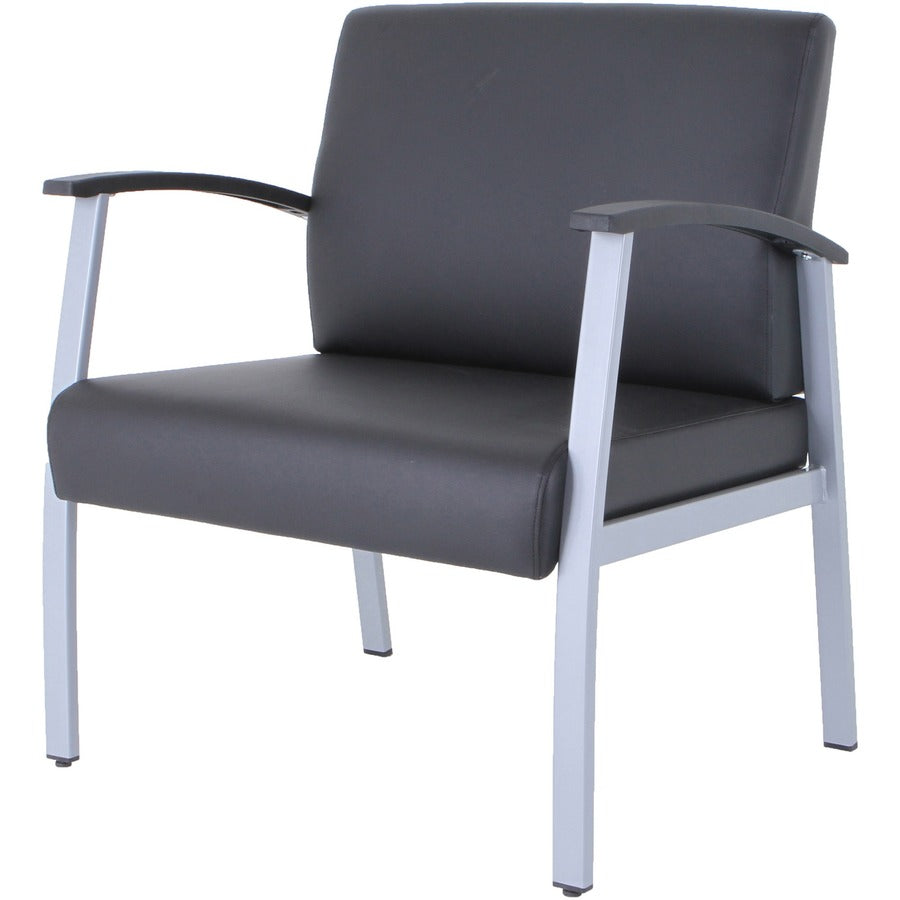 Lorell Healthcare Reception Big & Tall Antimicrobial Guest Chair