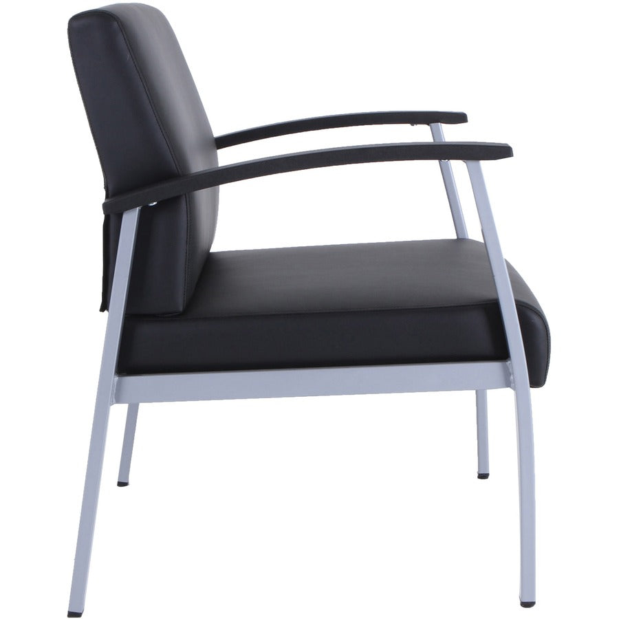 Lorell Healthcare Reception Big & Tall Antimicrobial Guest Chair