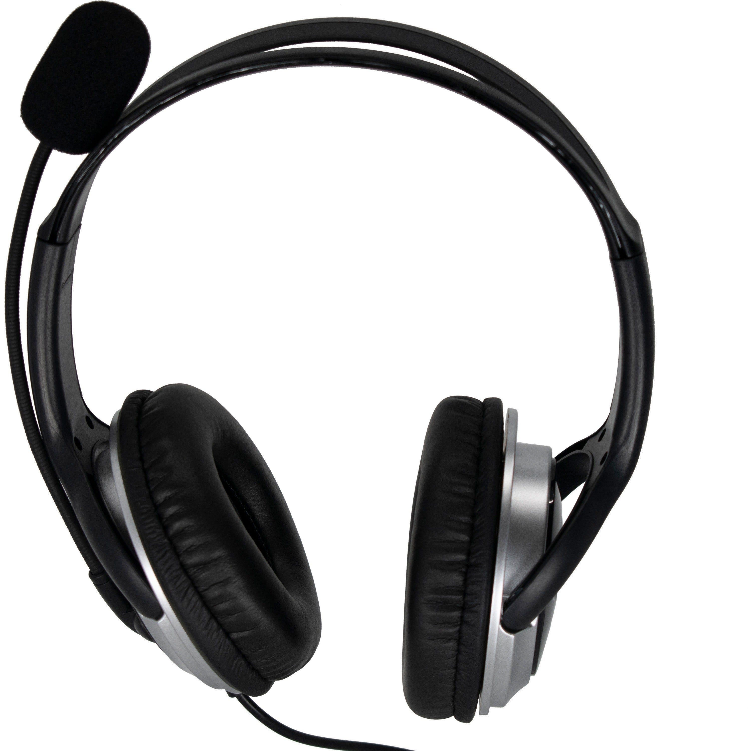 Stereo - USB - Wired - 2.2 Kilo Ohm - 100 Hz to 10 kHz - Over-the-head - Binaural - Circumaural - 5 ft Cable - Noise Cancelling Microphone - Noise Canceling