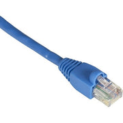 Black Box GigaBase Cat.5e UTP Patch Network Cable, 3 ft, RJ-45 Male/Male, Gold Plated Contacts, 24 AWG, Blue, Snagless Boot, 1 Each