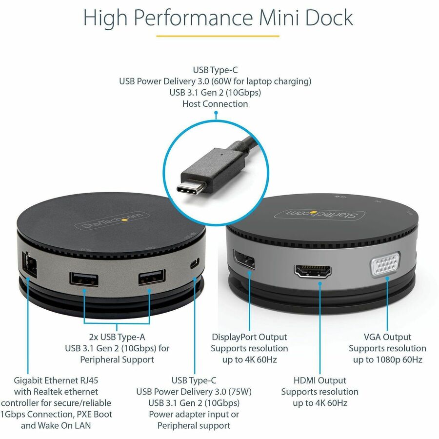 StarTech.com USB C Multiport Adapter
