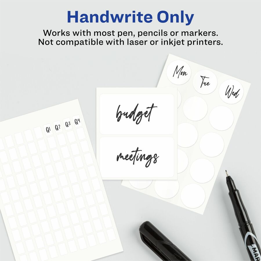 Avery&reg; White Multi-Use Labels