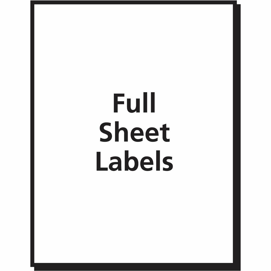 Avery&reg; Internet Shipping Labels, 8-1/2" x 11" , 10 Labels (15265)