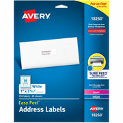 Avery&reg; Easy Peal Sure Feed Address Labels