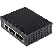 StarTech.com Ethernet Switch - 5 Ports - Gigabit Ethernet - 10/100/1000Base-T - 2 Layer Supported - 126 W Power Consumption - 120 W PoE Budget - Twisted Pair - PoE Ports - Wall Mountable, DIN Rail Mountable - 2 Year Limited Warranty
