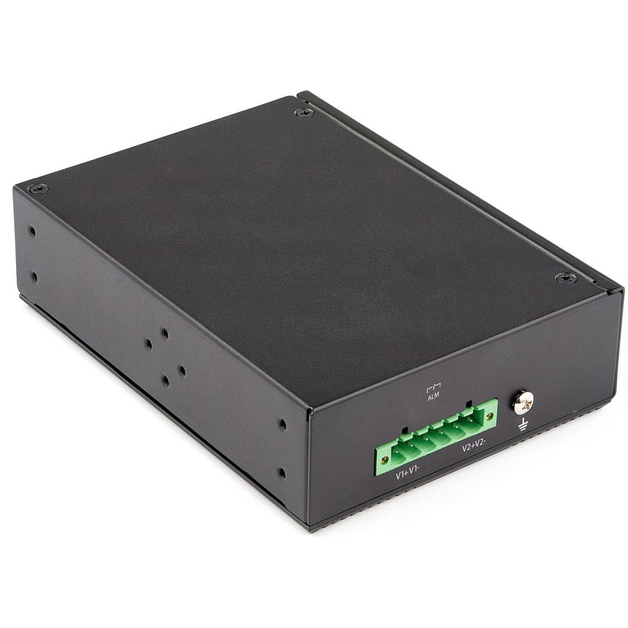 StarTech.com Ethernet Switch - 8 Ports - Gigabit Ethernet - 10/100/1000Base-T - 2 Layer Supported - 206 W Power Consumption - 200 W PoE Budget - Twisted Pair - PoE Ports - DIN Rail Mountable, Wall Mountable - 2 Year Limited Warranty