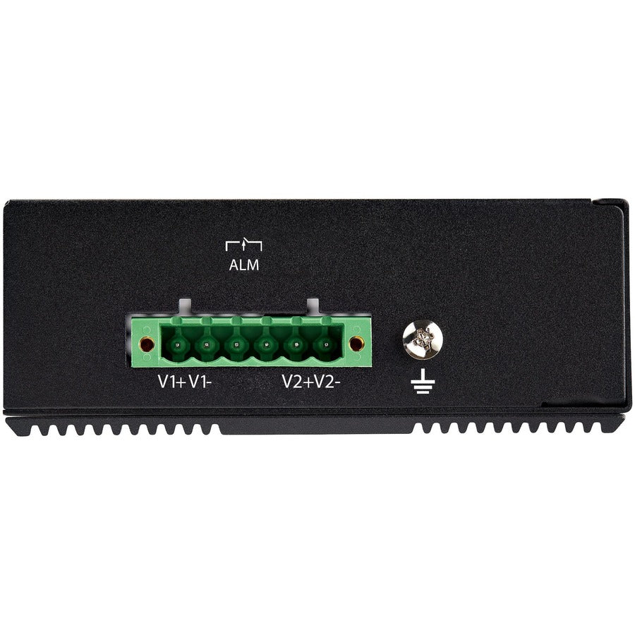 StarTech.com Ethernet Switch - 8 Ports - Gigabit Ethernet - 10/100/1000Base-T - 2 Layer Supported - 206 W Power Consumption - 200 W PoE Budget - Twisted Pair - PoE Ports - DIN Rail Mountable, Wall Mountable - 2 Year Limited Warranty