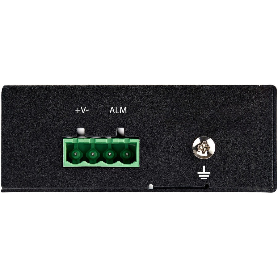 StarTech.com Transceiver/Media Converter - 1 x Network (RJ-45) - Multi-mode, Single-mode - Gigabit Ethernet - 1000Base-T, 1000Base-X - 1 x Expansion Slots - SFP (mini-GBIC) - 1 x SFP Slots - Power Supply - DIN Rail Mountable, Wall Mountable