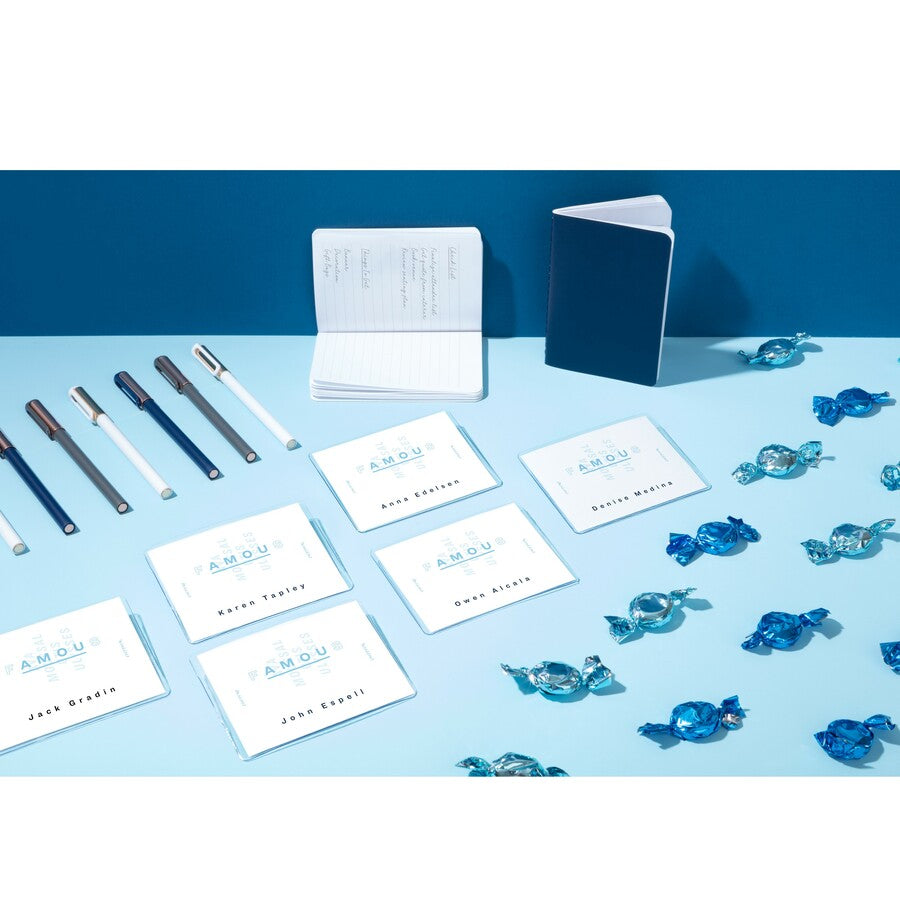 Avery&reg; Name Badge - Rectangular Shape - Non-adhesive, Non-toxic, Durable, Magnetic, Heavy Duty, Printable, Micro Perforated, Recyclable - PVC Plastic - White - 48/Box - 1 Carton