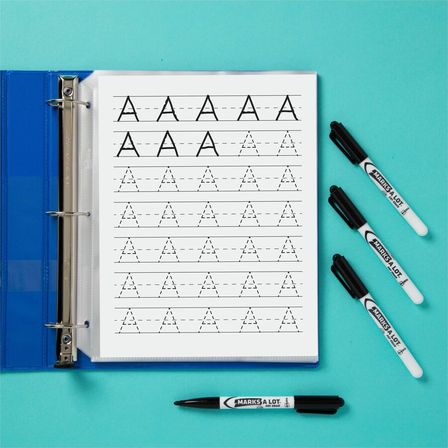 Bullet Marker Point - Erasable - Black Ink - 200 / Carton