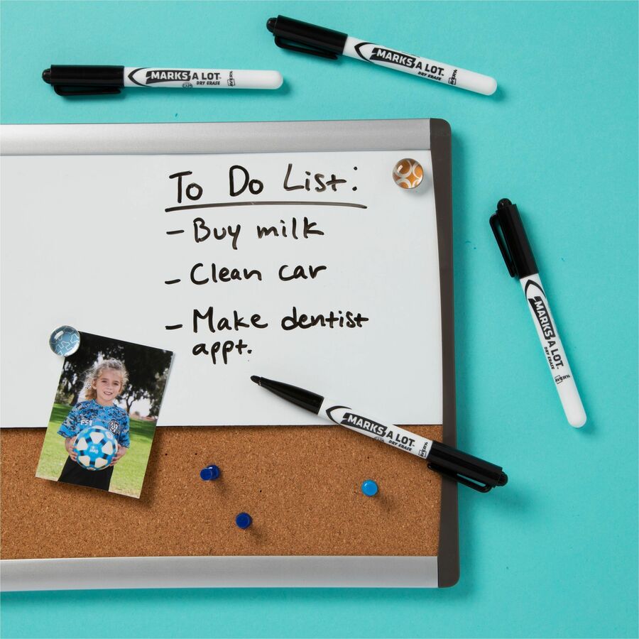 Bullet Marker Point - Erasable - Black Ink - 200 / Carton