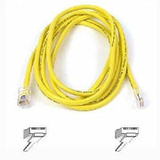Belkin Cat6 Snagless Patch Cable, 8 Feet Yellow