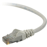 Belkin RJ45 Category 6 Snagless Patch Cable - 4 ft Category 6 Network Cable - First End: 1 x RJ-45 - Male - Second End: 1 x RJ-45 - Male - Patch Cable - Gray - 1 Each