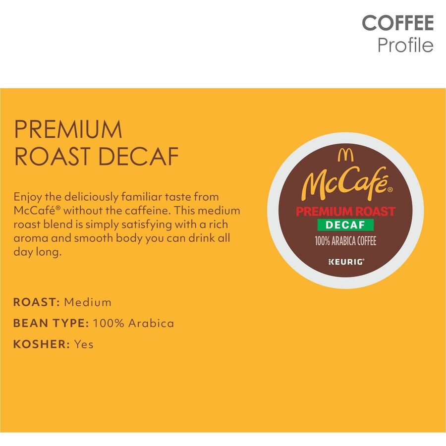 McCaf&eacute;&reg; K-Cup Decaf Premium Roast Coffee