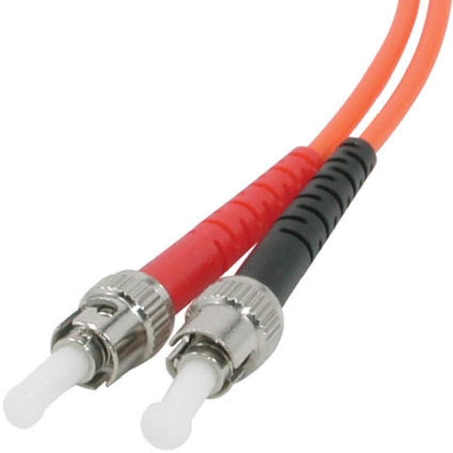 C2G 15m SC-ST 62.5/125 OM1 Duplex Multimode PVC Fiber Optic Cable - Orange