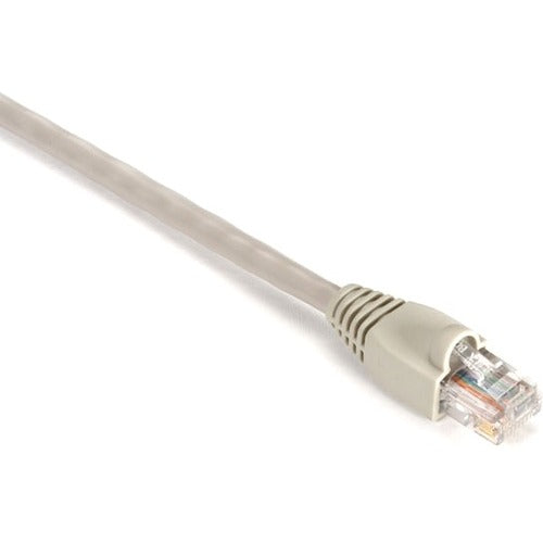 Black Box GigaBase Cat.5e UTP Patch Network Cable, 6 ft, RJ-45 Male/Male, 24 AWG, Gold Plated Contacts, Snagless Boot, Beige, 1 Each
