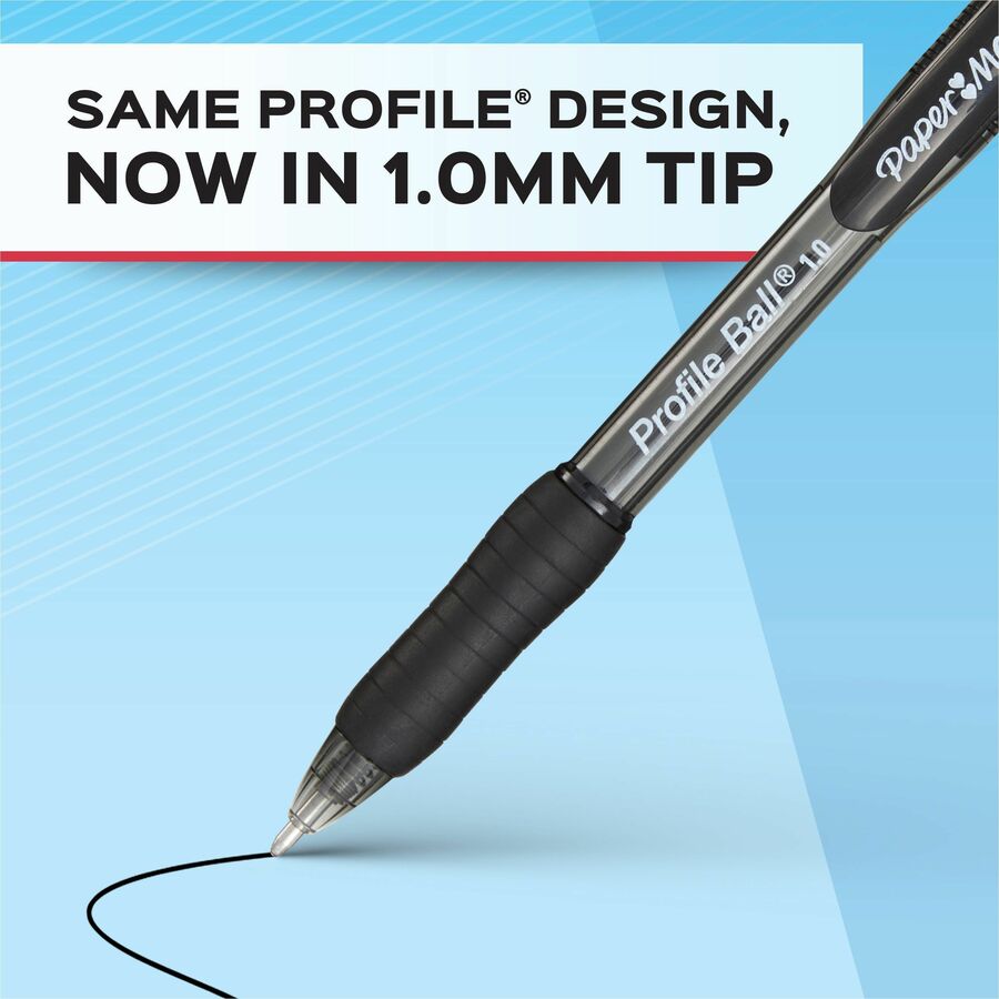 Paper Mate Pen RT Bold Profile Asst 4/pkg