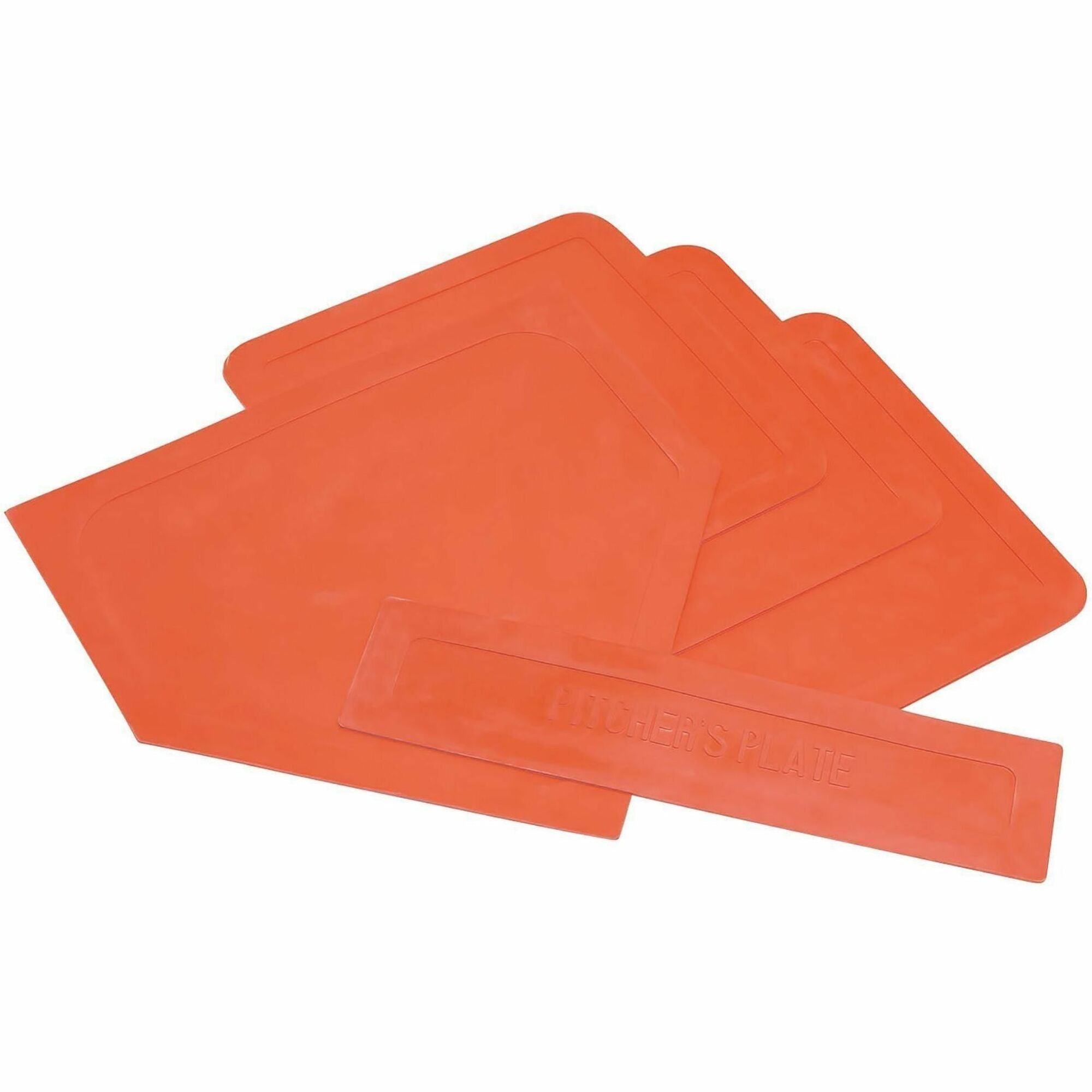 Champion Sports Indoor/Outdoor Throwdown Base Set Orange