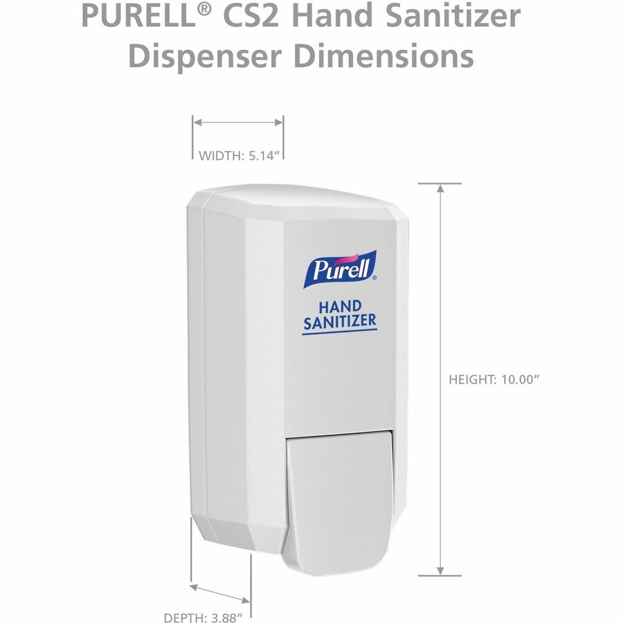 PURELL&reg; CS2 Hand Sanitizer Dispenser (4142-06) for CS2 Hand Sanitizer Refills