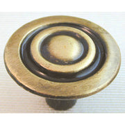 Ultra 1-.13 in. Antique Brass Traditions High Density Zinc Knob 41658