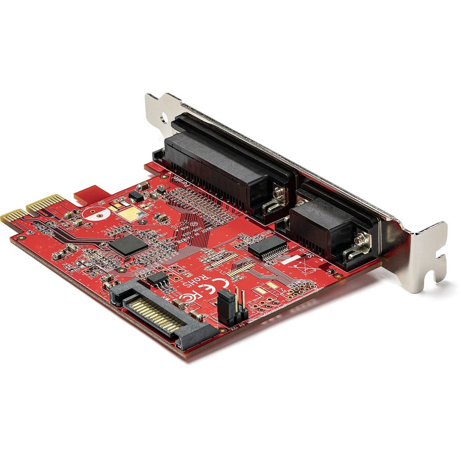 StarTech.com 1S1P Native PCI Express Serial Parallel Combo Card with 16C950 UART