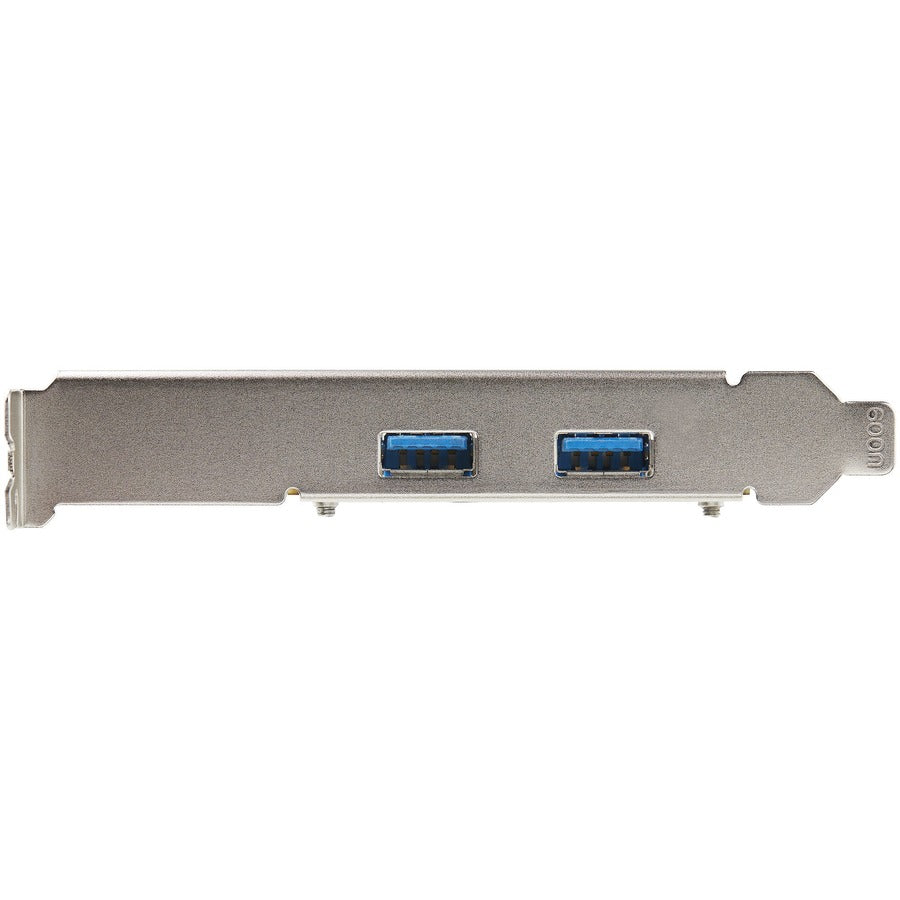 StarTech.com USB Adapter - PCI Express x4 - Plug-in Card - 2 USB Port(s) - 1 SATA Port(s) - UASP Support - PC, Linux, Mac