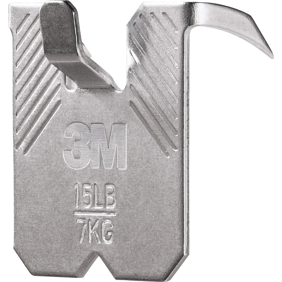 3M CLAW Drywall Picture Hanger - 15 lb (6.80 kg) Capacity - for Pictures, Mirror, Decoration, Art, Home - Gray - 5 / Pack