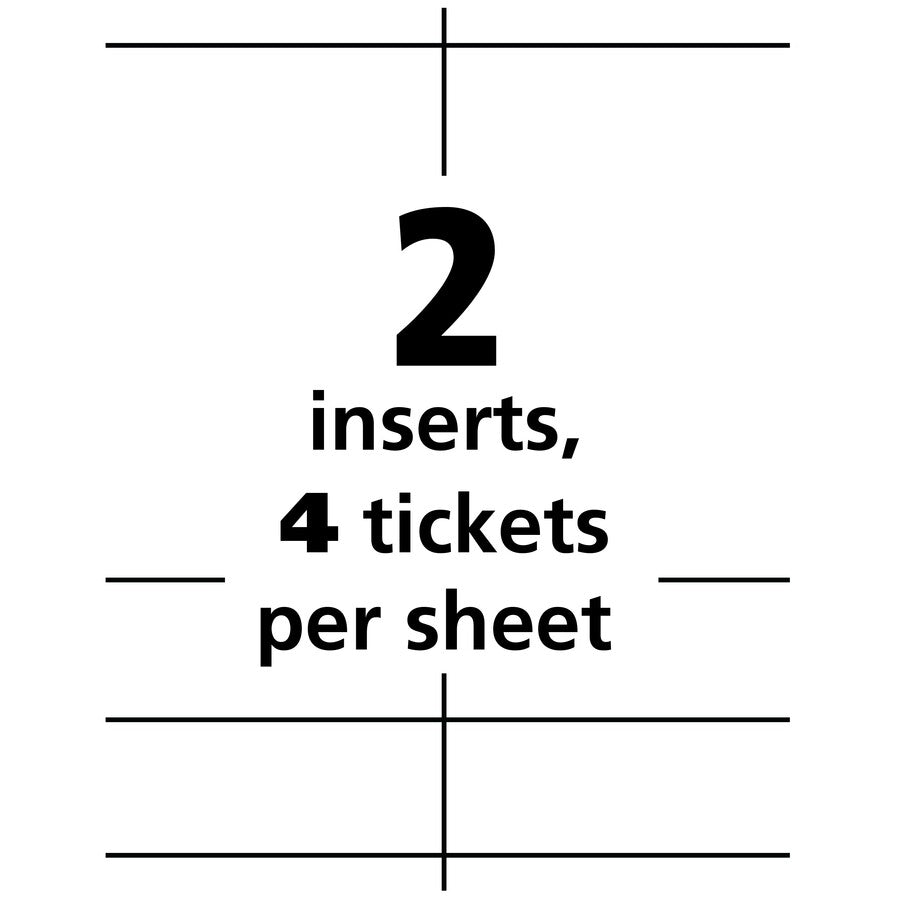 Avery&reg; Vertical Name Badges