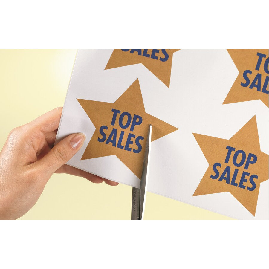 Avery&reg; Removable I.D. Laser/Inkjet Labels - 8 1/2" Widthss x 11" Length - Removable Adhesive - Rectangle - Laser, Inkjet - White - Paper - 1 / Sheet - 50 Total Sheets - 50 Total Label(s) - 150/Pack - 1 Carton
