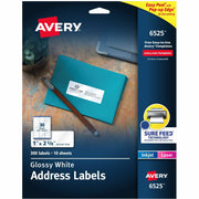 Avery&reg; Easy Peel Glossy Address Labels
