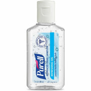 PURELL&reg; Advanced Hand Sanitizer Gel - 1 fl oz - Bottle Dispenser - Kill Germs - Skin, Hand - Clear - 72 / Carton
