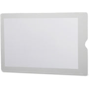 Document - 8" Width - Clear - Vinyl, Plastic - 50 / Box