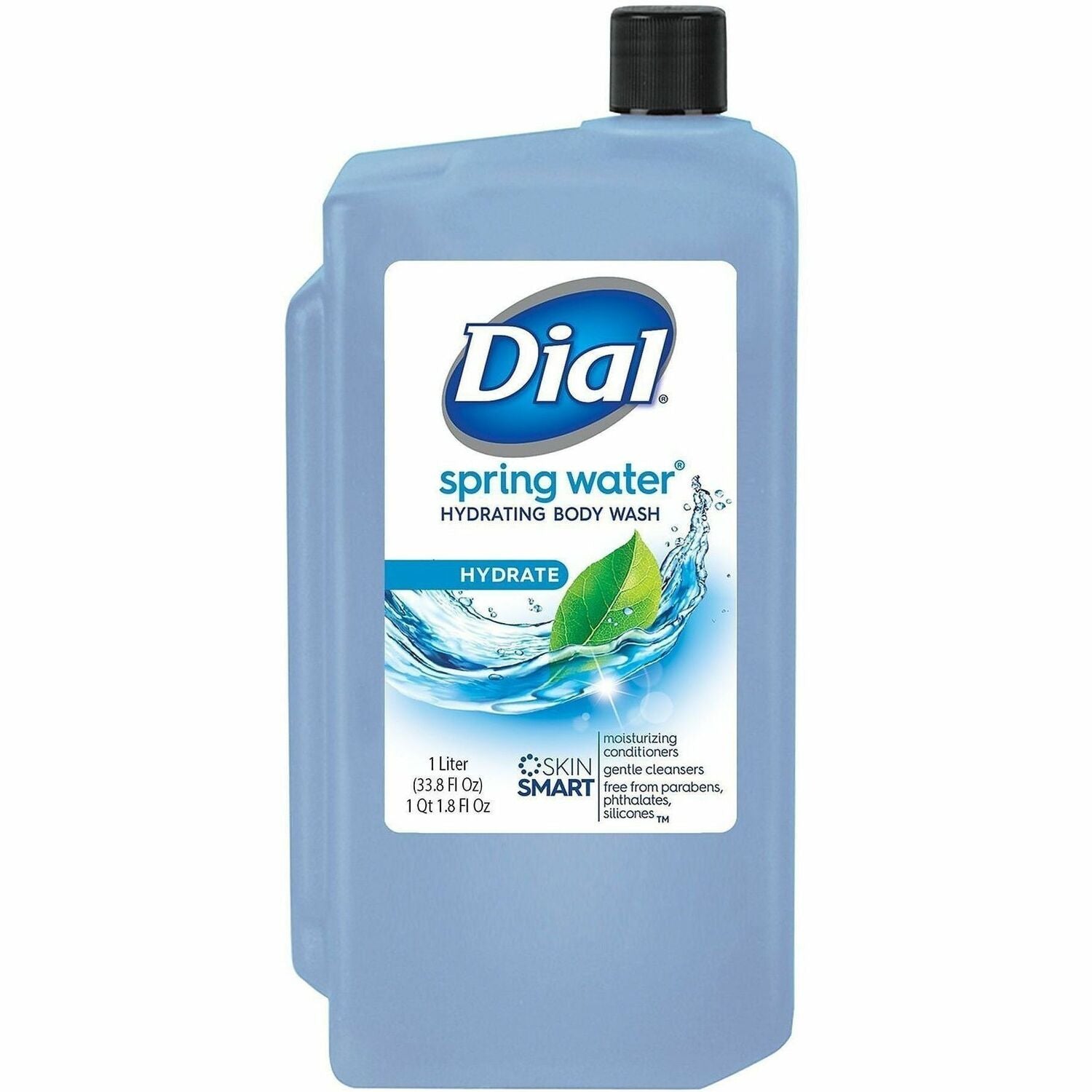 Spring Water Scent - 1.06 quart - Bacteria Remover - Body - Moisturizing - Antibacterial - Residue-free - 8 / Carton