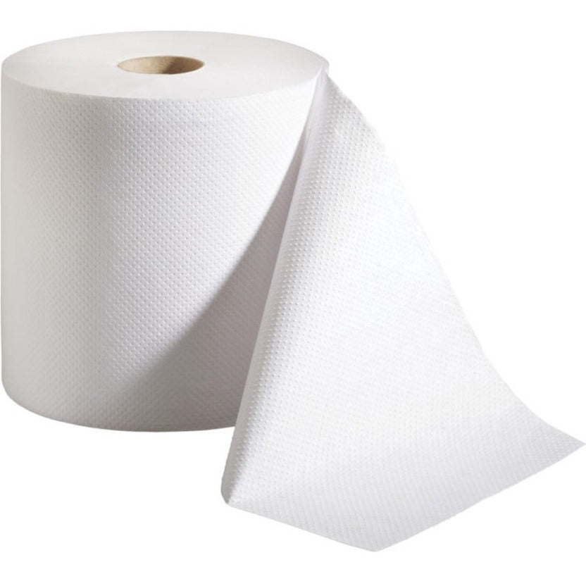 1 Ply - 7.87" Width x 800 ft Length - White - Paper - 1 Carton