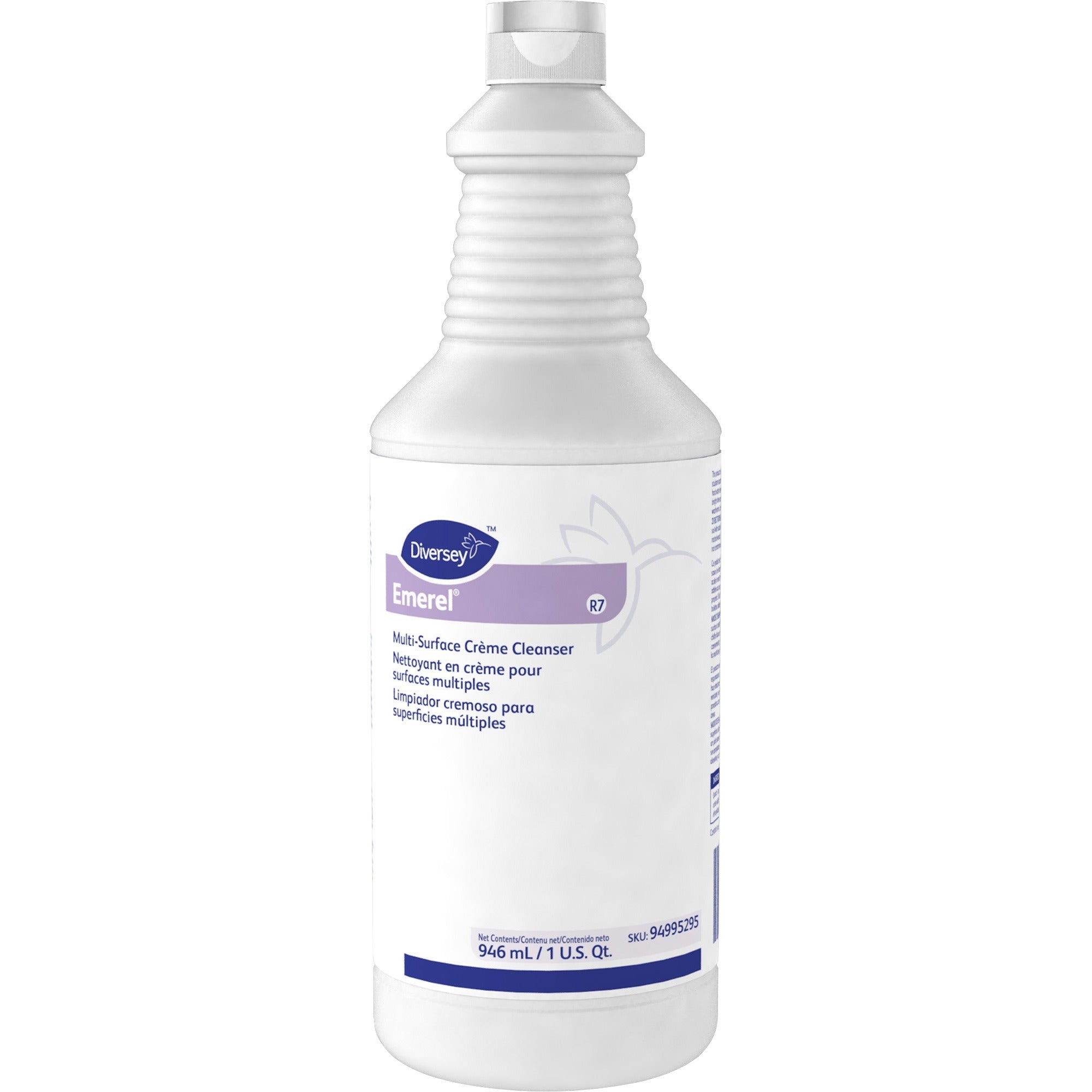 Ready-To-Use - 32 fl oz (1 quart) - Fresh Scent - Rinse-free - Off White - 12 / Carton