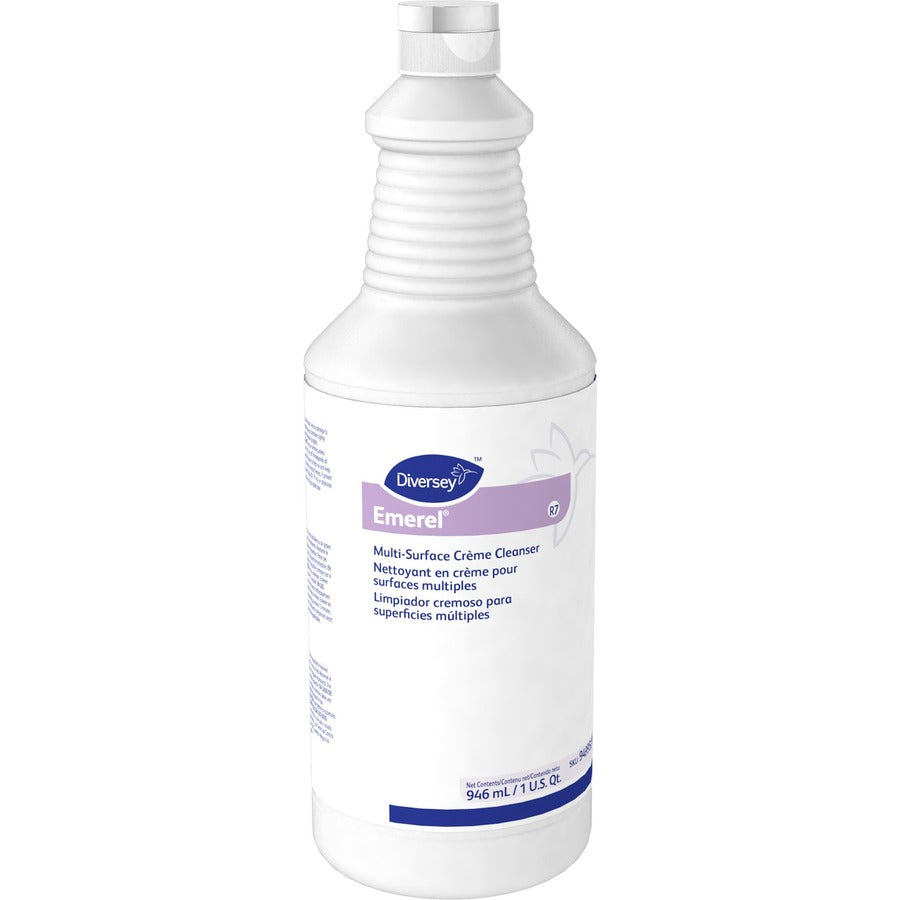 Ready-To-Use - 32 fl oz (1 quart) - Fresh Scent - Rinse-free - Off White - 12 / Carton